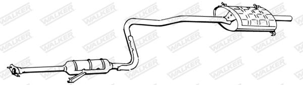 Rear Muffler (16666)