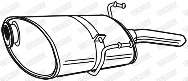 Rear Muffler (22703)