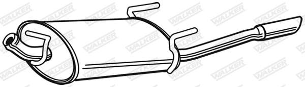 Rear Muffler (22988)