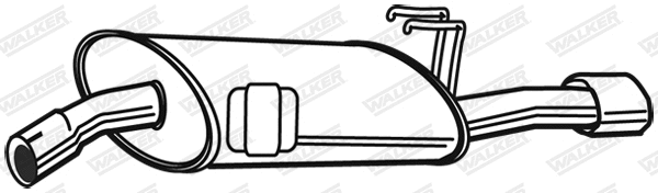 Rear Muffler (21845)