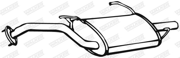 Rear Muffler (16581)