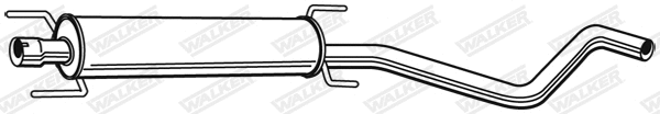 Centre Muffler (23427)