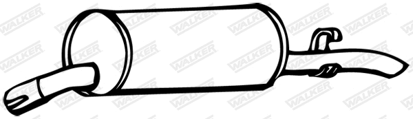 Rear Muffler (17366)