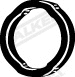 Rubber Strip, exhaust system (81291)