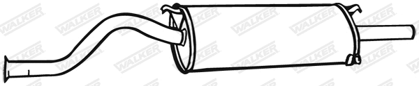 Rear Muffler (22128)