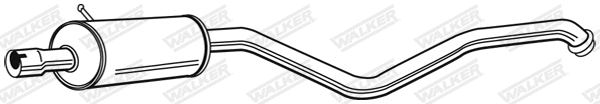 Centre Muffler (22507)
