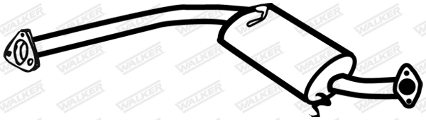 Centre Muffler (14584)