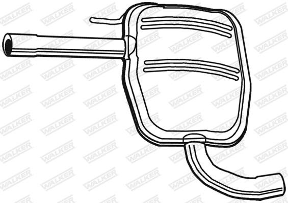 Centre Muffler (14435)