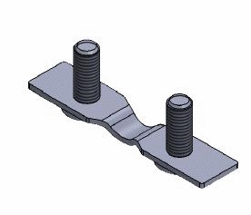Bolt, exhaust system (80670)