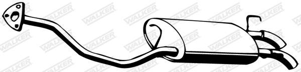 Rear Muffler (13948)