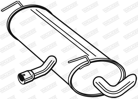 Rear Muffler (24173)