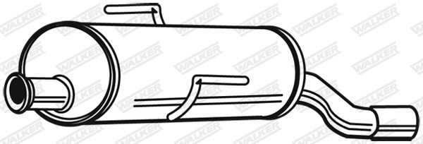 Rear Muffler (22501)