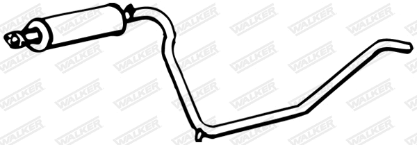 Centre Muffler (13109)