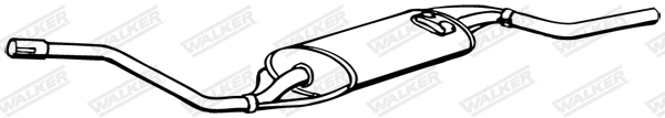 Rear Muffler (14401)