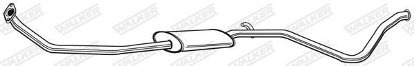 Centre Muffler (22871)