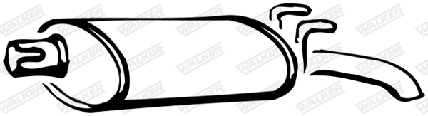 Rear Muffler (14257)