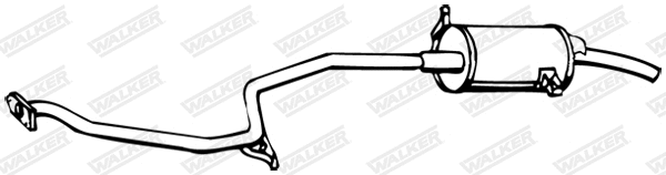 Rear Muffler (18139)