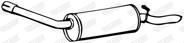 Rear Muffler (08888)