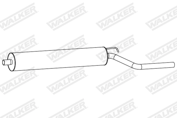 Front Muffler (25273)