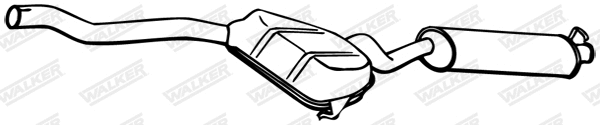 Rear Muffler (14054)