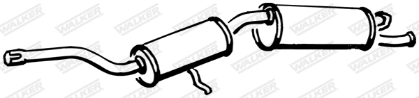 Rear Muffler (14966)