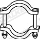 Clamping Piece, exhaust system (86191)
