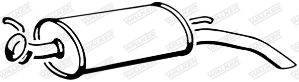 Rear Muffler (70415)