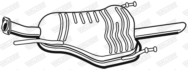 Rear Muffler (72357)