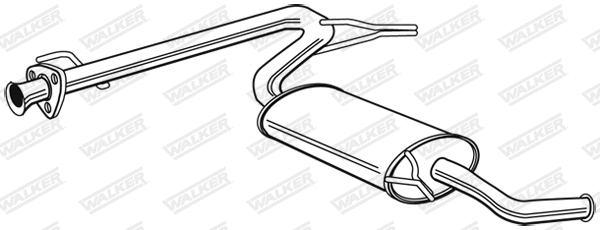 Rear Muffler (23648)