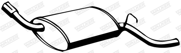 Rear Muffler (13759)