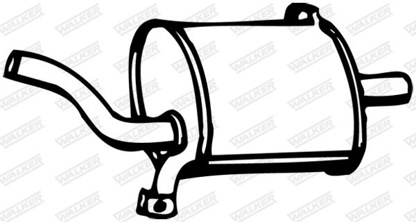 Rear Muffler (12374)