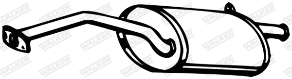 Rear Muffler (13036)