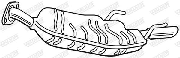 Rear Muffler (22093)