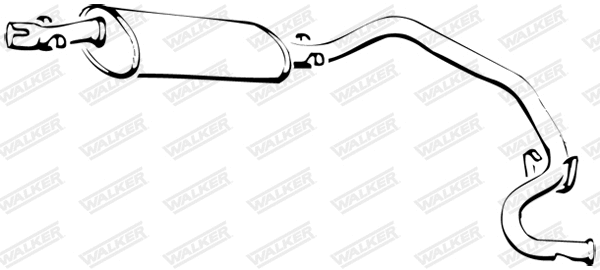 Rear Muffler (14226)