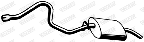 Rear Muffler (17479)