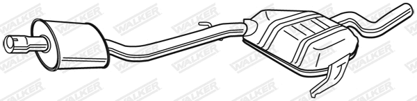 Centre Muffler (22132)