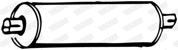 Rear Muffler (14122)