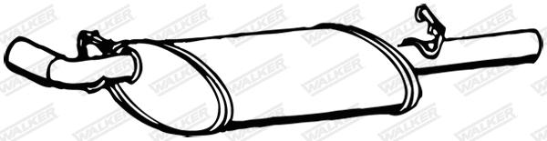 Rear Muffler (14546)