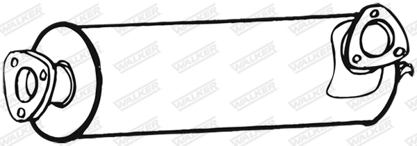 Centre Muffler (08326)