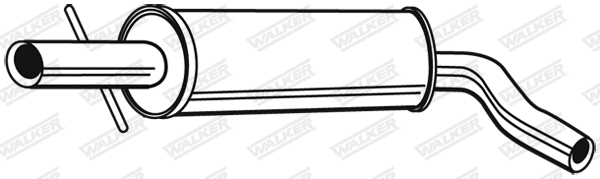 Centre Muffler (21903)