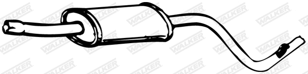 Centre Muffler (06600)