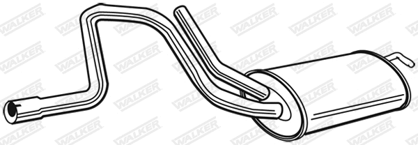 Centre Muffler (17562)