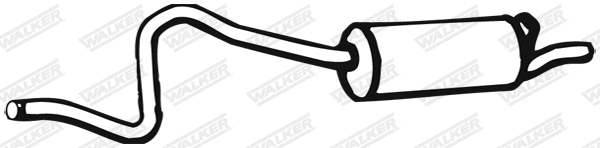 Rear Muffler (02322)