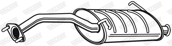 Rear Muffler (15717)