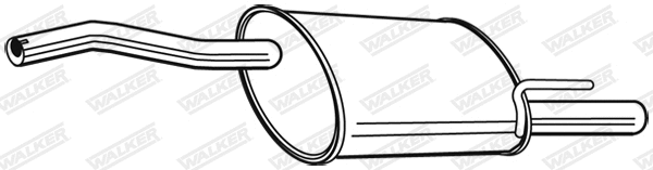 Rear Muffler (24162)