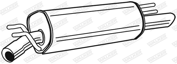 Rear Muffler (22924)