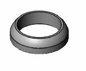 Gasket, exhaust pipe