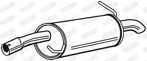 Rear Muffler (71394)