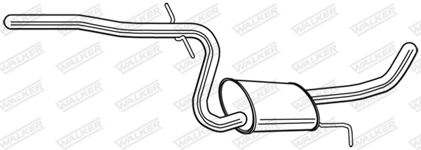 Rear Muffler (24167)