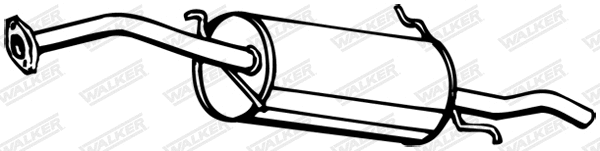 Rear Muffler (15040)